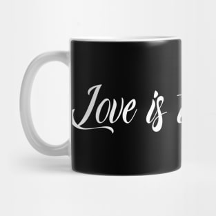 love is the answer Mug